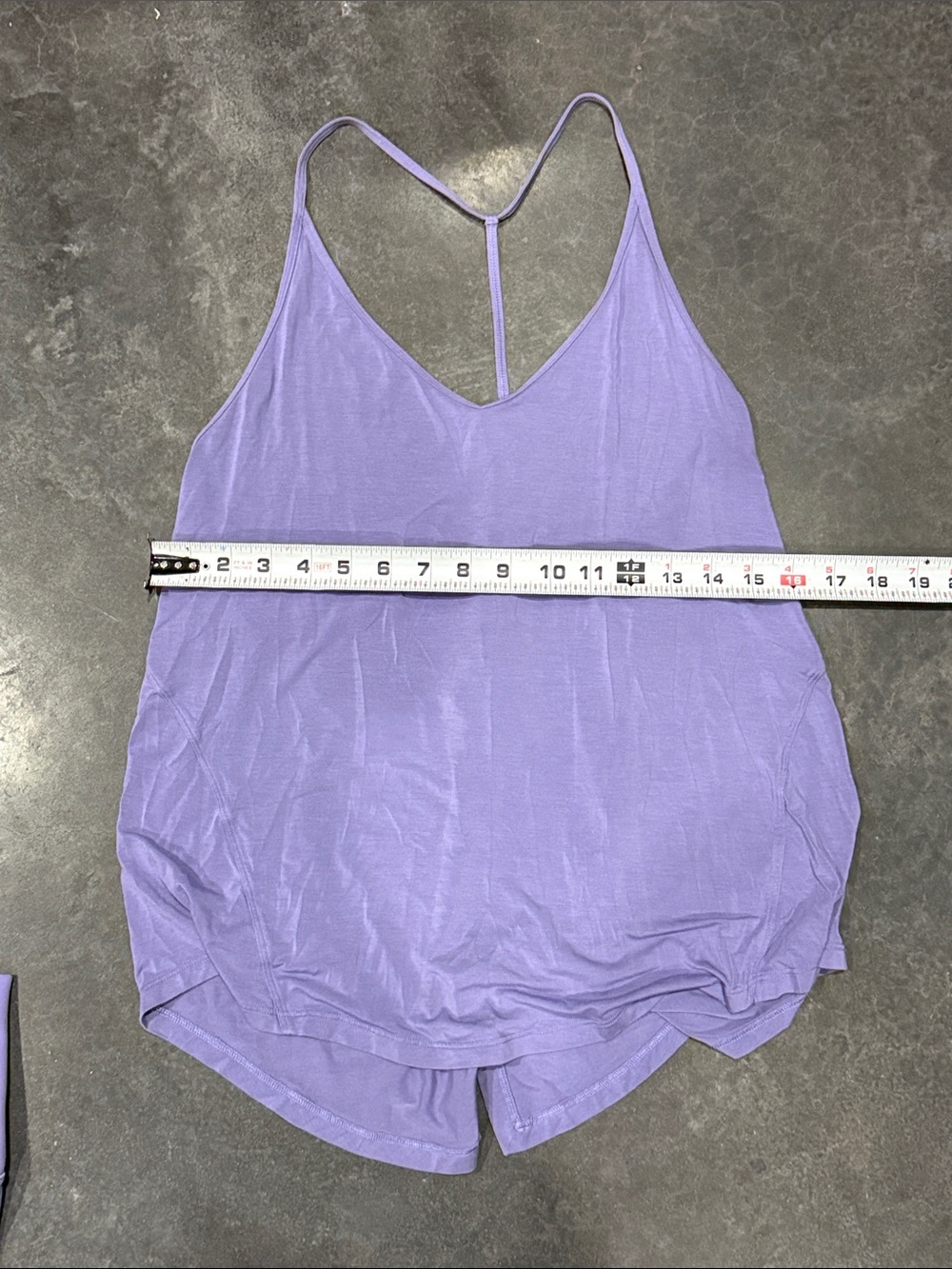 Lululemon modal silk yoga Tank & align Short Set purple ash - Picture 11 of 12
